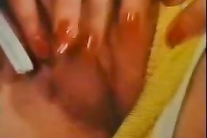 Sexy lesbo honey ravishing every other in the bedroom