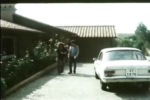 German classic dark brown milf giving head to her guy