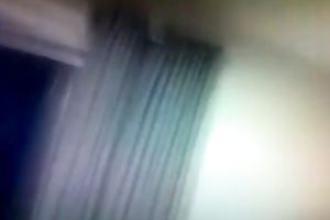 Cute dark brown slender cutie of my buddy is fond of engulfing his rod