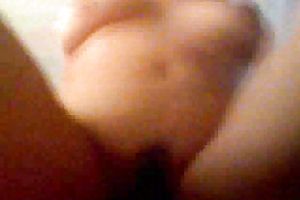 Fluffy 24 years old girlfriend joyfully rides my giant schlong