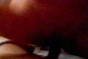 Fluffy 24 years old girlfriend joyfully rides my giant schlong