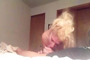 Alluring auburn hawt chick provided my buddy with just a flawless blow job