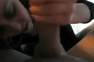 Zealous black haired pretty slim GF of mine knows how to engulf me