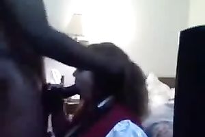Amazing brunette hair nympho of my ally sucked his beefy schlong properly