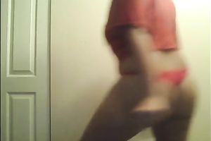 Lewd all natural spoiled dilettante nympho posed for me in her underware