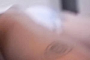 Horny sweetheart Megan blows and gets her bald coochie licked