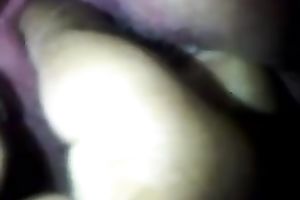 Dirty aged wet crack soaked filmed closeup on home movie