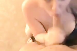 Blond haired buxom hawt girlie teased me with a priceless orall-service