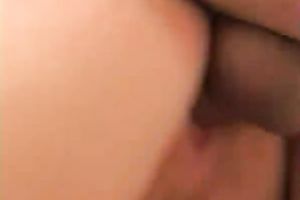 Skanky and slim legal age teenager sweetheart fucks 2 dudes for specie