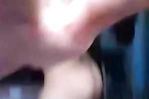 Skinny hot playgirl shows her slim a-hole out of panties