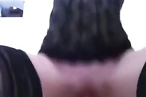 My hawt lace underware turns me on and I ride my sex toy