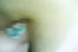 Slowly permeating hairy bawdy cleft of my Arab girlfriend after irrumation