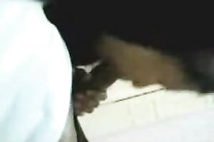 Slowly permeating hairy bawdy cleft of my Arab girlfriend after irrumation