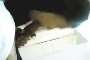 Slowly permeating hairy bawdy cleft of my Arab girlfriend after irrumation