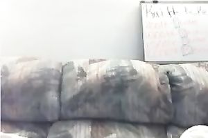 Pregnant dark brown with saggy titties masturbates like there is no the next day