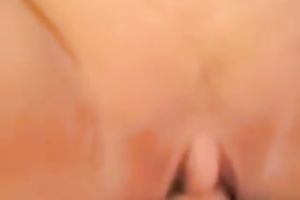 Lusty sweetheart receives my shlong in her fur pie after giving tugjob