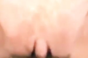 Lusty sweetheart receives my shlong in her fur pie after giving tugjob