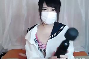 I love the way this camgirl looks at the camera as she is getting business done