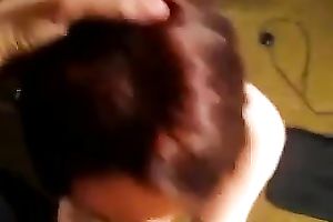 Wonderful ginger playgirl with svelte body did her most excellent whilst engulfing my buddy