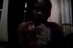 Dark chocolate gives me professional tugjob whilst I film her from POV