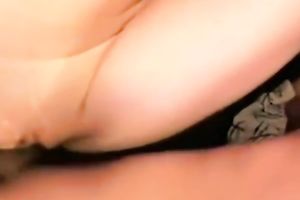 Super hot Spanish paramour riding my wang in a cowgirl position