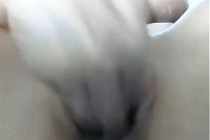 Busty white legal age teenager with pale skin large billibongs showed me her coochie