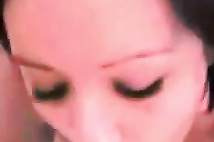Ex girlfriend sucking my jock deepthroat in POV video