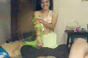 Hot authentic Bhadhi hotwife feels shy but wishes to engulf rod