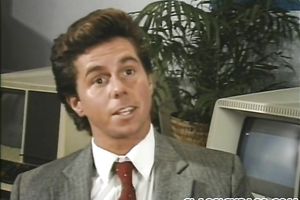 Sexy and indecent harlots with precious bodies have pleasure in the office