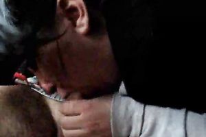 Mature fifty yo chunky secretary joyfully sucks my pulsating weenie