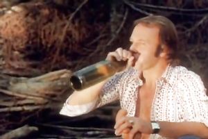 Rapacious ginger nymphomaniac masturbates and strips outdoors