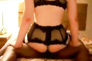 Voluptuous well shaped brunette hair non-professional mother I'd like to fuck works on 2 meaty dicks