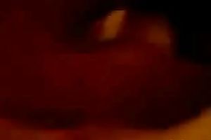 Voluptuous well shaped brunette hair non-professional mother I'd like to fuck works on 2 meaty dicks
