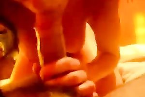 My boobalicious hotwife sucks my cock like a seasoned pro