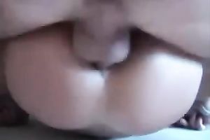 Svelte dark brown student gives me steamy oral stimulation after anal fuck