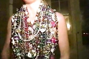 Cute pale skin playgirl show me her whoppers and shaggy cookie on mardi gras