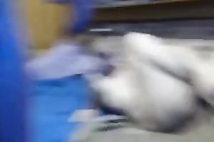 Bosomy dark brown receives her love tunnel and mouth screwed unfathomable