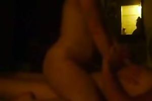 Emotional missionary fuck with nice-looking recent brunette hair horny white wife of my buddy