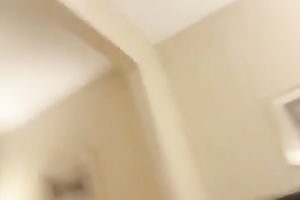 Big breasted short haired Desi non-professional bitch blows her client's dick