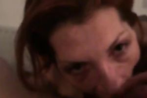 Amateur TS chick enjoys working on my knob in POV episode