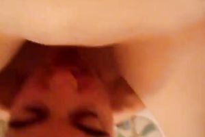 My ally let his chick tape the way his was eating out her moist pussy