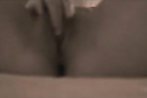 Seductive svelte honey prefers to please her cunt alone