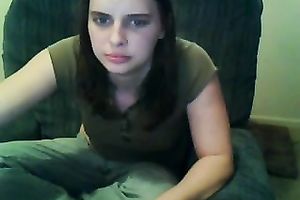 Just an alluring dark brown teen chatting with me out of panties