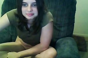 Just an alluring dark brown teen chatting with me out of panties