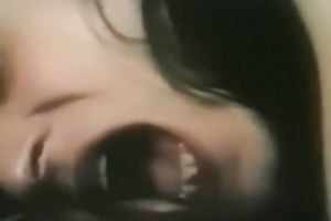 Cute brunette hair hottie acquires shared and double permeated