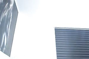 All alone bright curvy auburn playgirl used a sex toy to please her juicy cum-hole