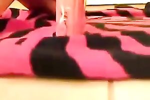 Dark haired bootyful hawt nympho used biggest toy to please her soaked pussy