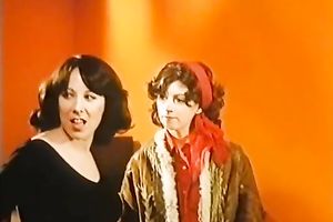 Depraved lesbo honeys loved to engulf a cock in front of the camera