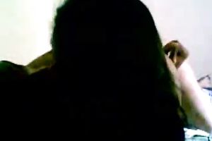 Horny and hot Indian dark brown woman rides shlong of her guy on top