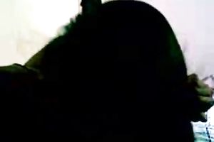 Horny and hot Indian dark brown woman rides shlong of her guy on top